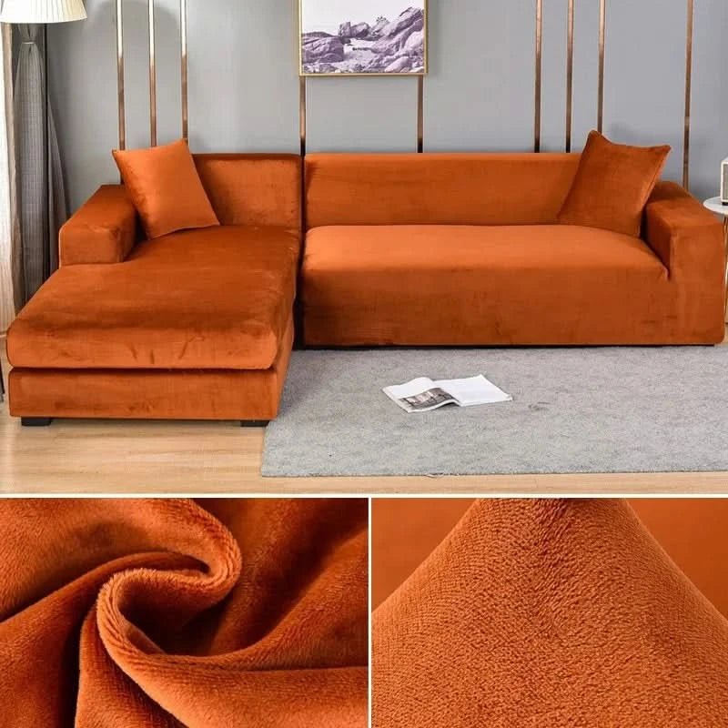 SAMTLUX – Housse de canapé – Élastique & Luxueuse pour chaque salon