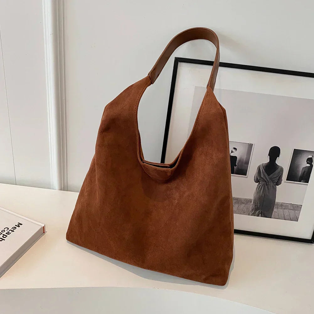Sac Tote en Daim Naturel