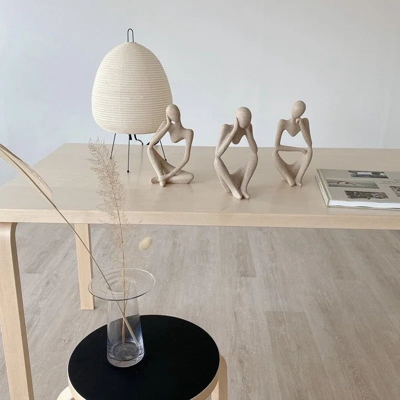 Décoration minimaliste avec motif abstrait