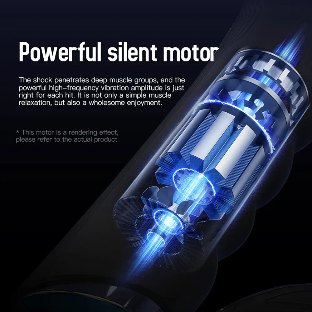 Appareil de massage électronique pour le fascia avec micro-vibrations et stimulateur musculaire – Reviva