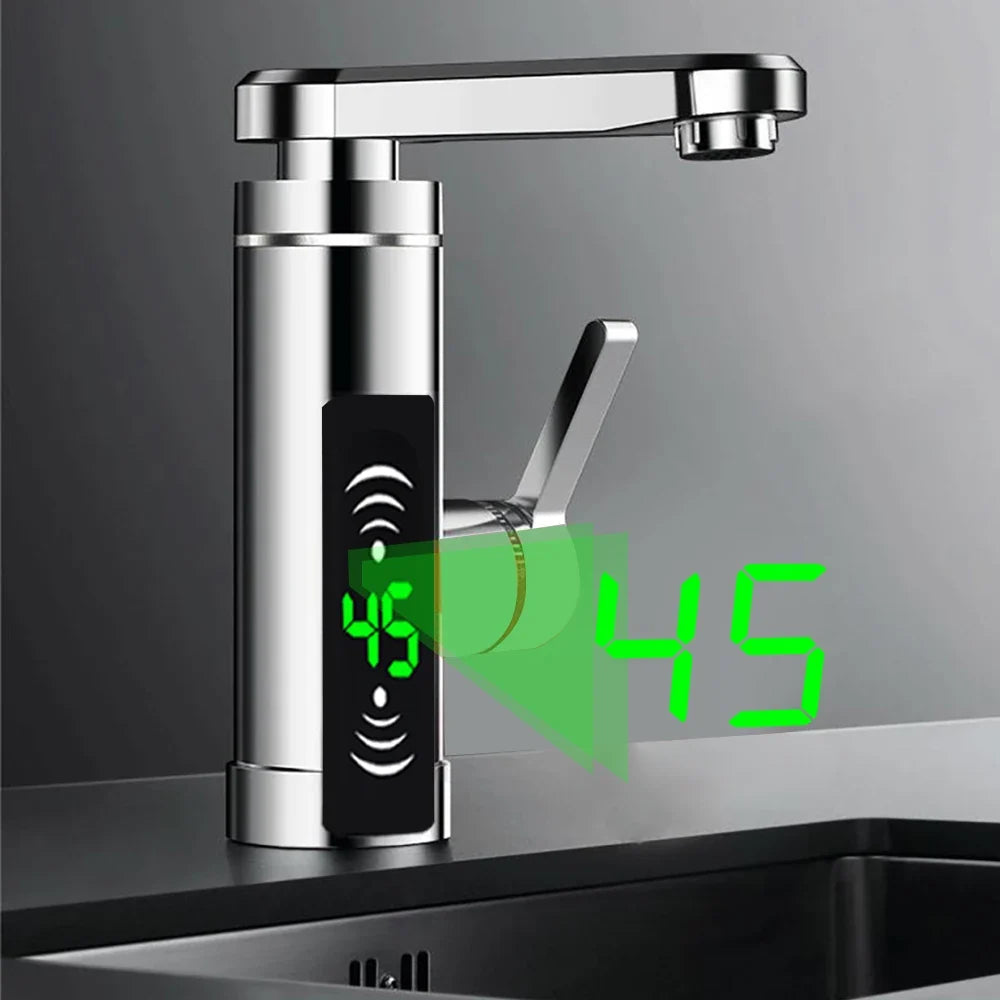 Robinet de cuisine numérique avec chauffage instantané