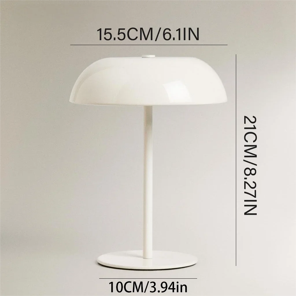 Lampe d'accent champignon rechargeable