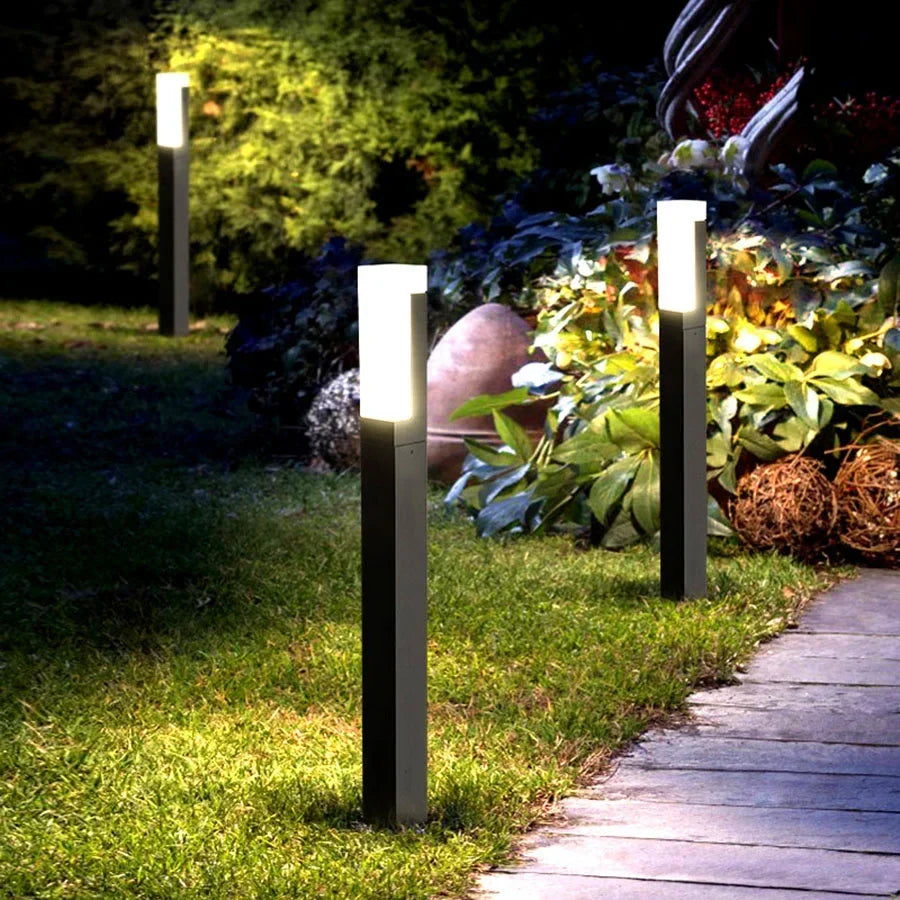 Lampe de jardin LED avec détecteur de mouvement