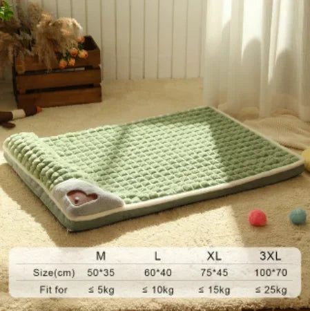 PAWSOMNIA Lit Orthopédique pour Chien | Housse Amovible & Lavable | Mousse à Mémoire | Pour Chiens & Chats