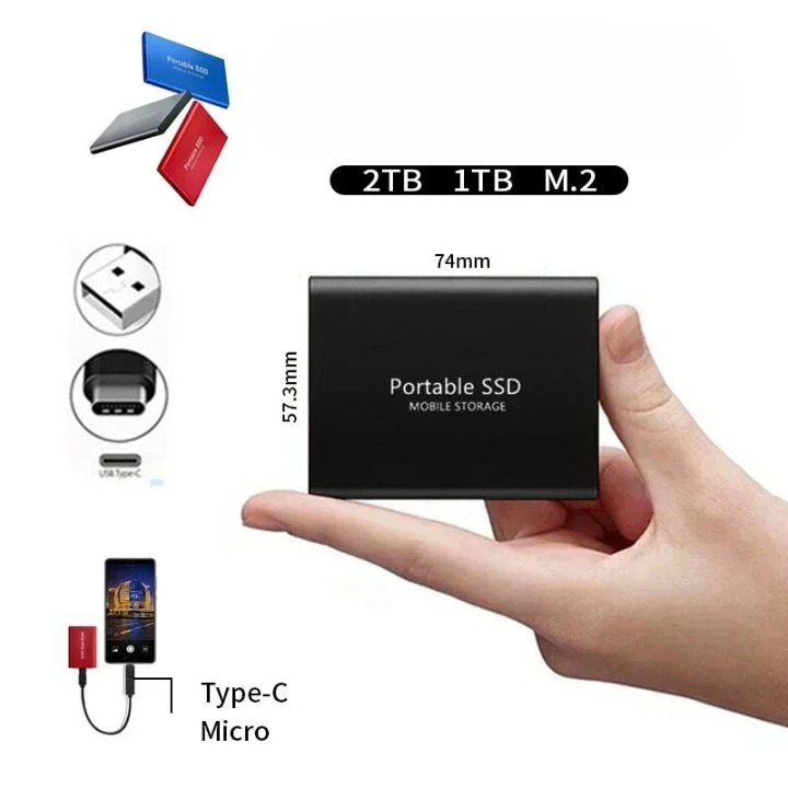 SSD externe haute performance | Stockage portable rapide et fiable