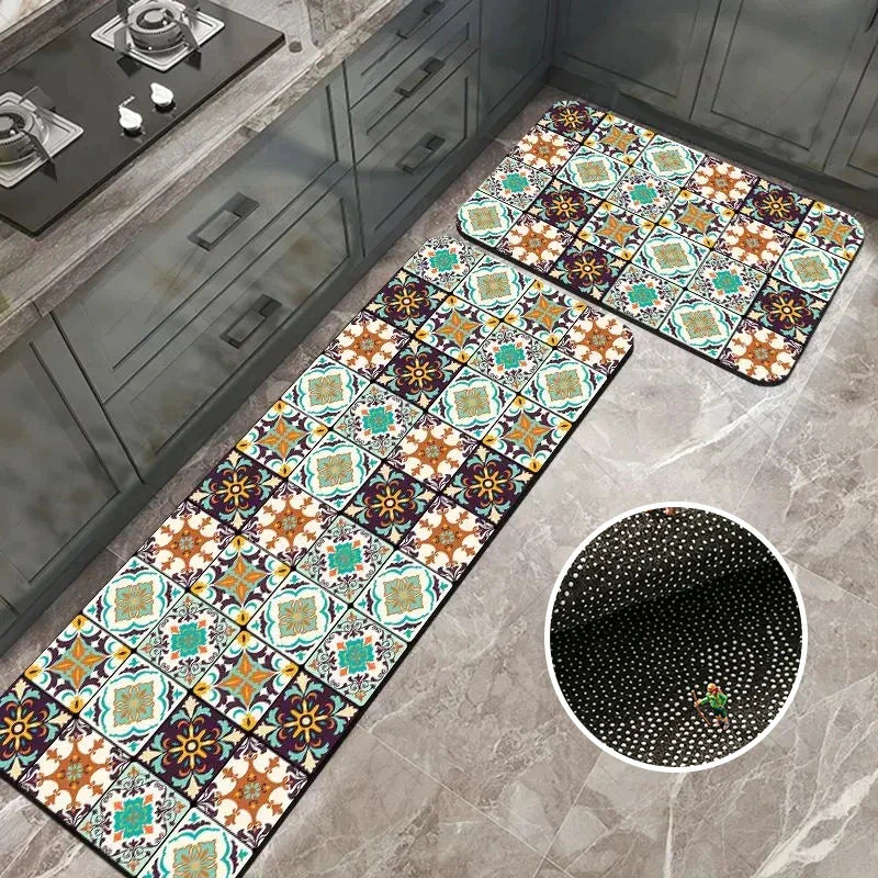 Tapis de Cuisine Antidérapant Premium