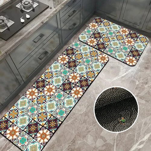 Tapis de Cuisine Antidérapant Premium