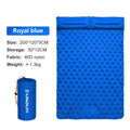 Matelas de camping double-avec matelas auto-gonflant et oreiller – Matelas gonflable pour randonnée en plein air pour 2 personnes