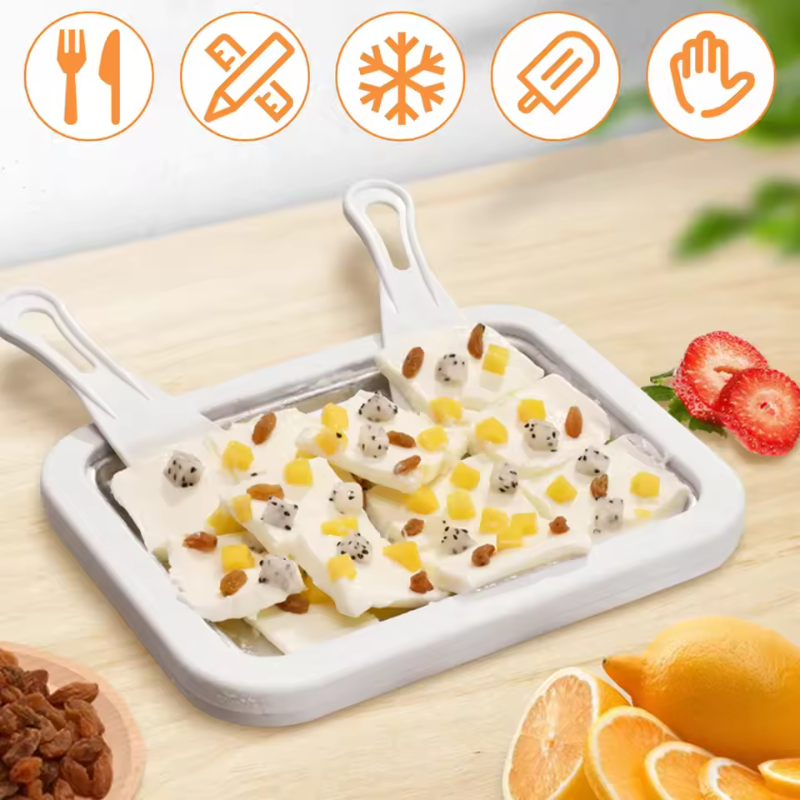 Machine à Glace Roulée Maison – Plaque Froid Antiadhésive