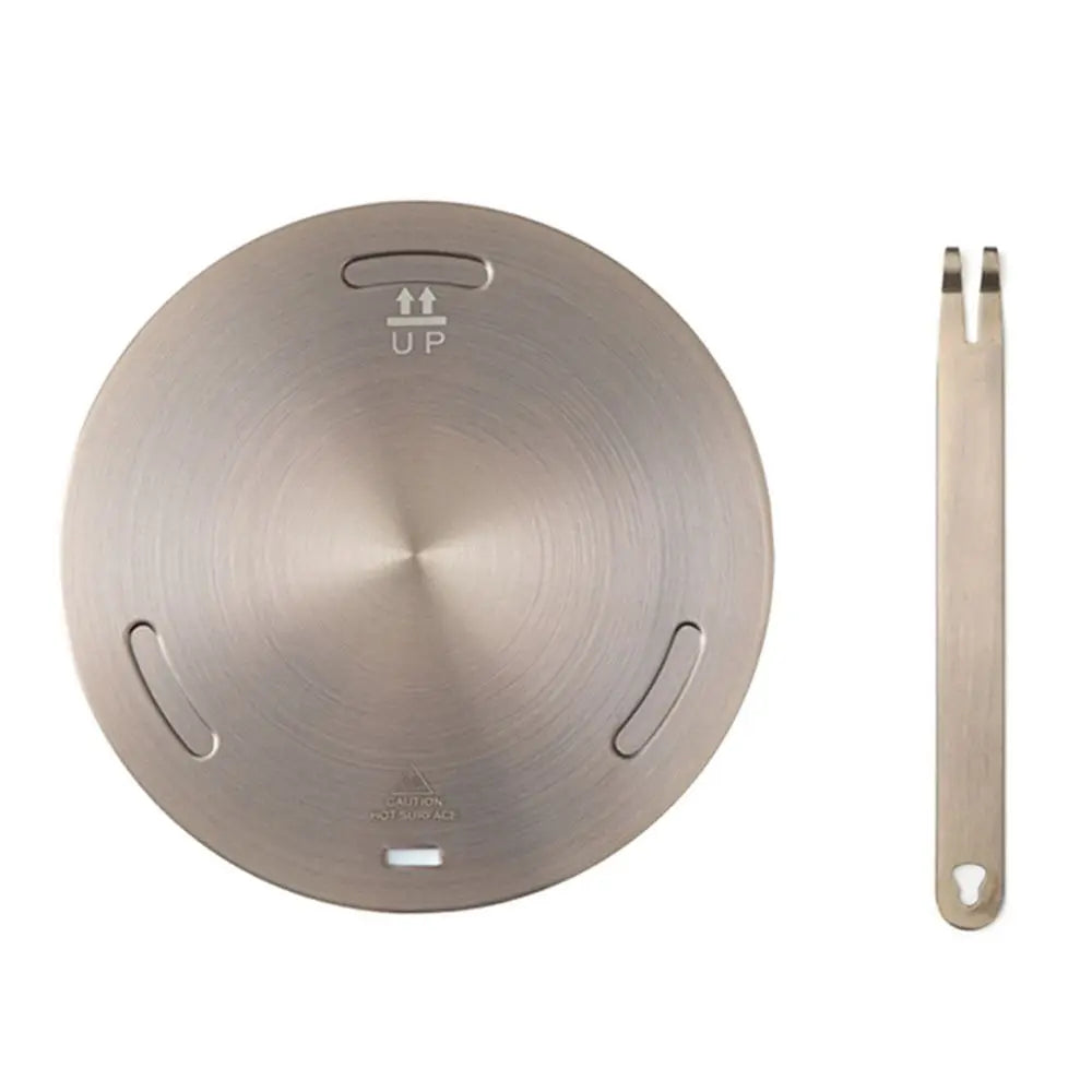 Plaque de diffusion de chaleur en acier inoxydable – Anneau diffuseur de chaleur pour plaques à induction, accessoires de cuisine
