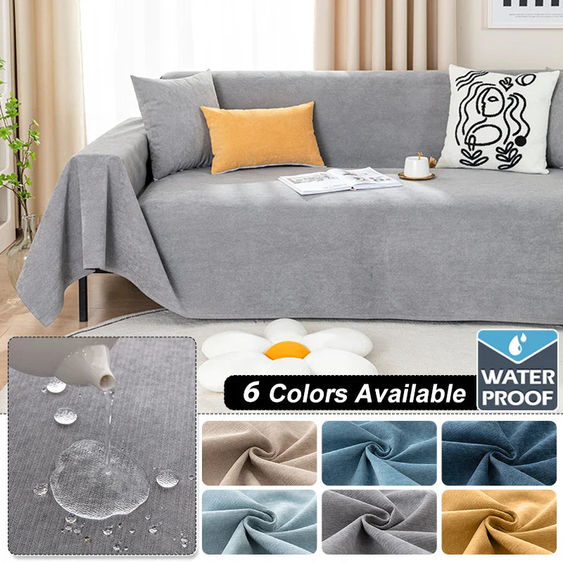 HomeGuard Housse de canapé | Imperméable & Résistant aux griffures | Protection contre la poussière & Couverture polyvalente | Pour canapé, lit & salon