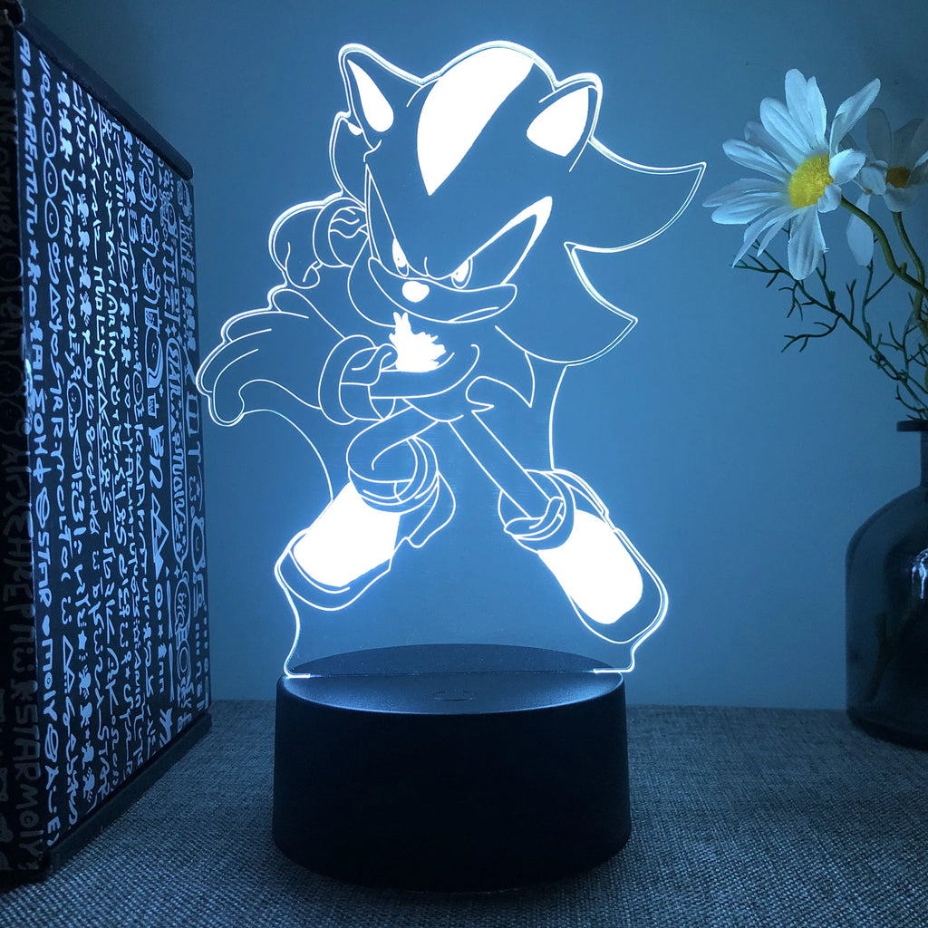 Lampe LED Sonic - Éclairage Ludique pour Gamers