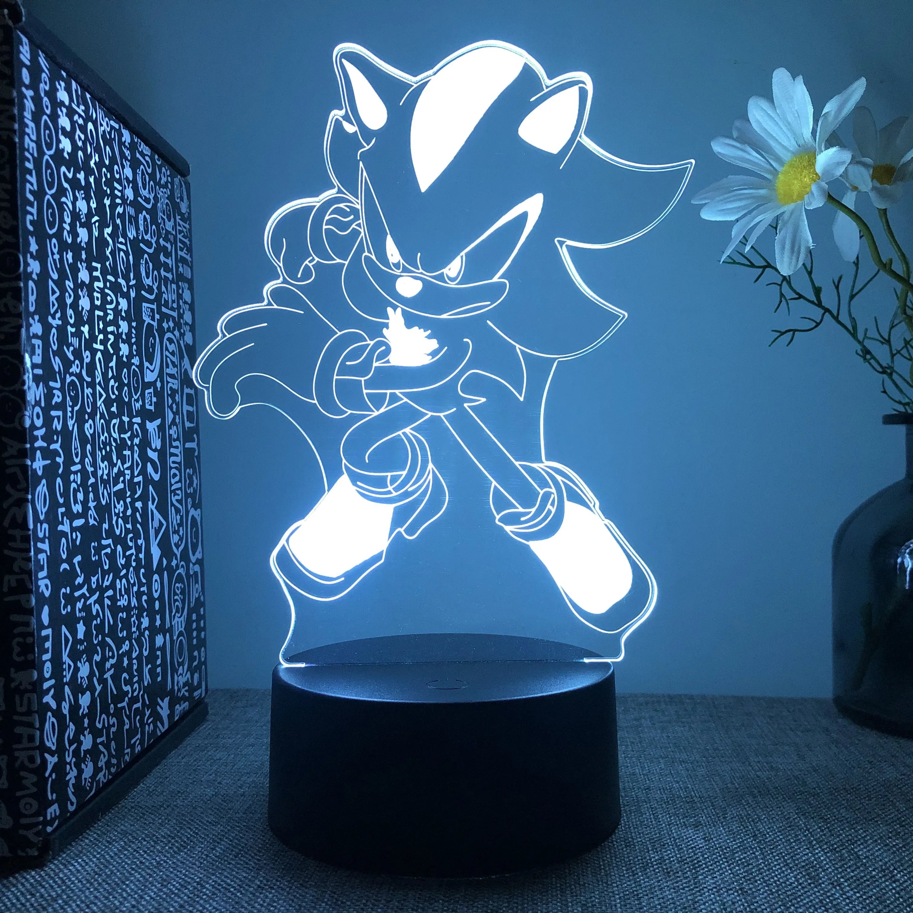 Lampe LED Sonic - Éclairage Ludique pour Gamers