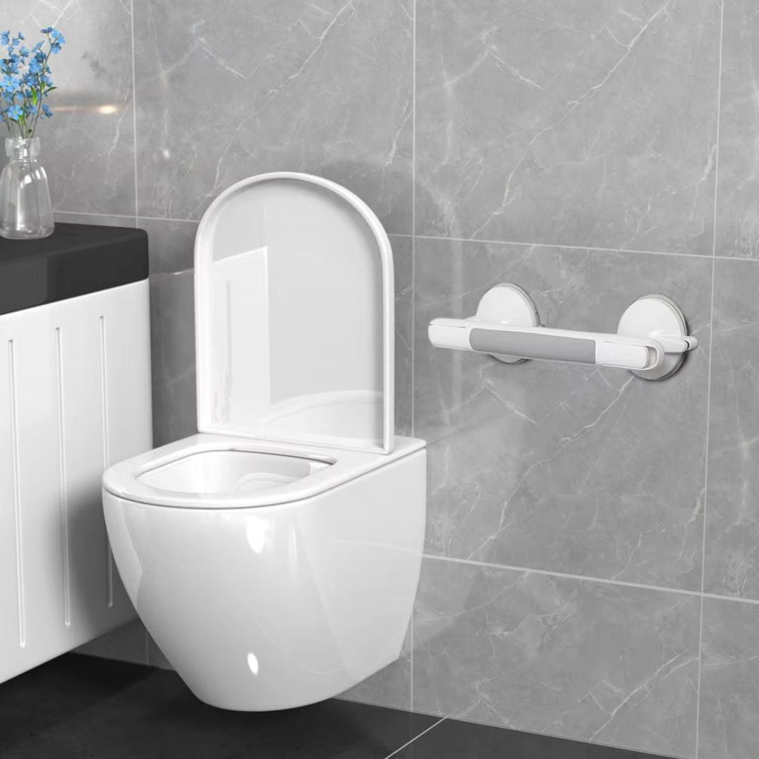 GRIPSAFE – Barre d'appui sans outil pour un soutien plus sûr dans la salle de bain