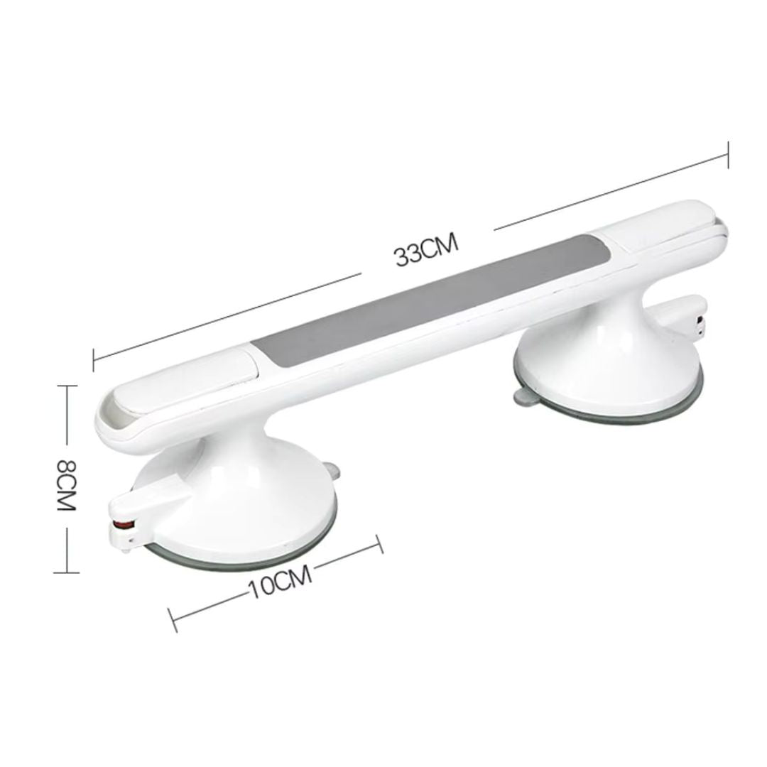 GRIPSAFE – Barrette de Prise sans Outils pour un Support Plus Sûr dans la Salle de Bain