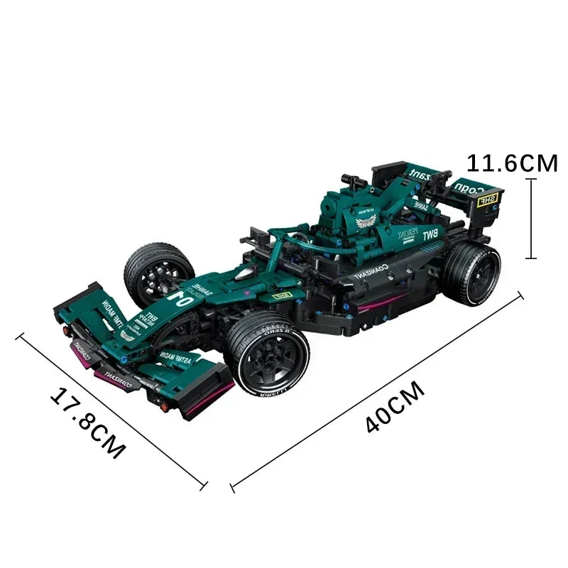 Kit de Construction de Voiture de Course - Modèle Passionnant pour les Passionnés