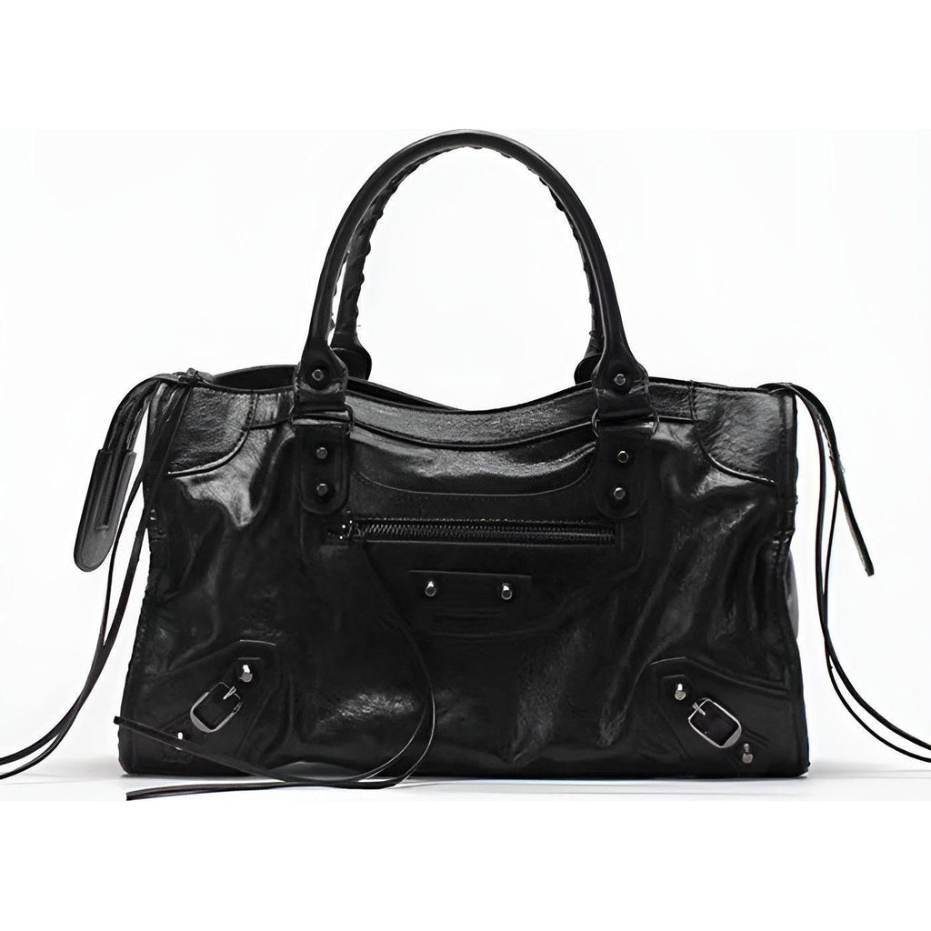 Skanto | Salome Veske | Sac à Main Spacieux en Cuir PU | Noir