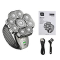 Rasoir électrique étanche 6-en-1 pour hommes avec têtes flottantes 9D et trousse de soin – MultiTrim