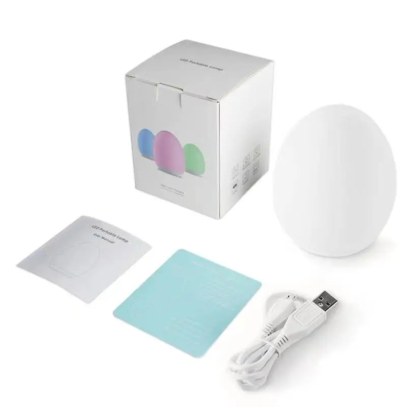 Lumiboo Veilleuse | RGB & Blanc Chaud | Contrôle Tactile | 100h Autonomie | 12 × 10 cm | Chambre de Bébé & Enfant