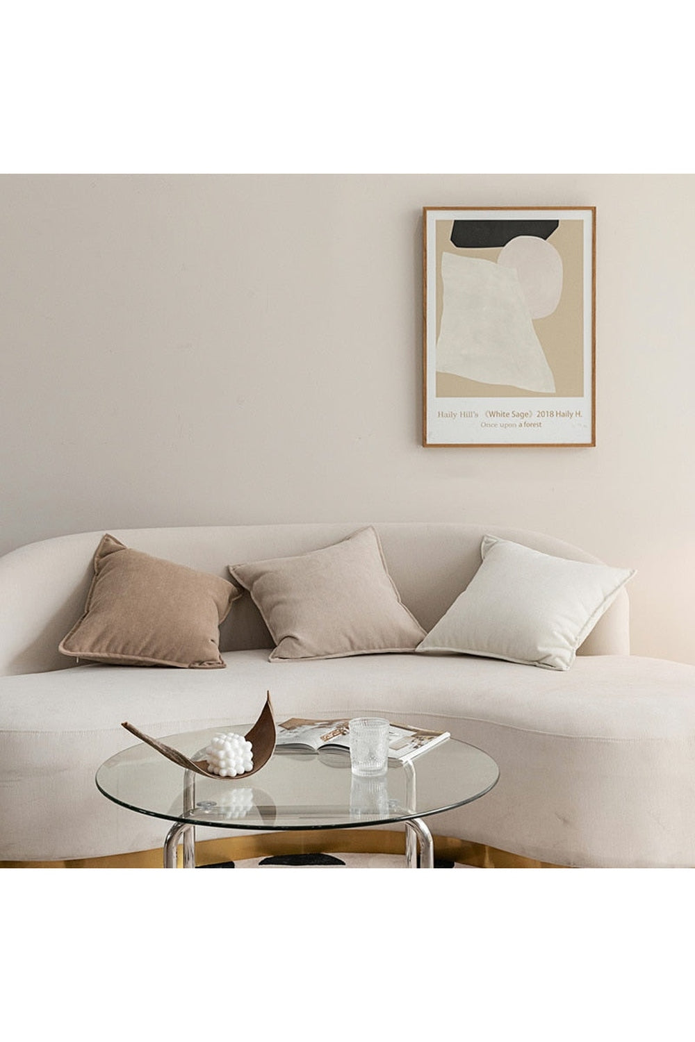 Collection de housses de coussin de canapé classique