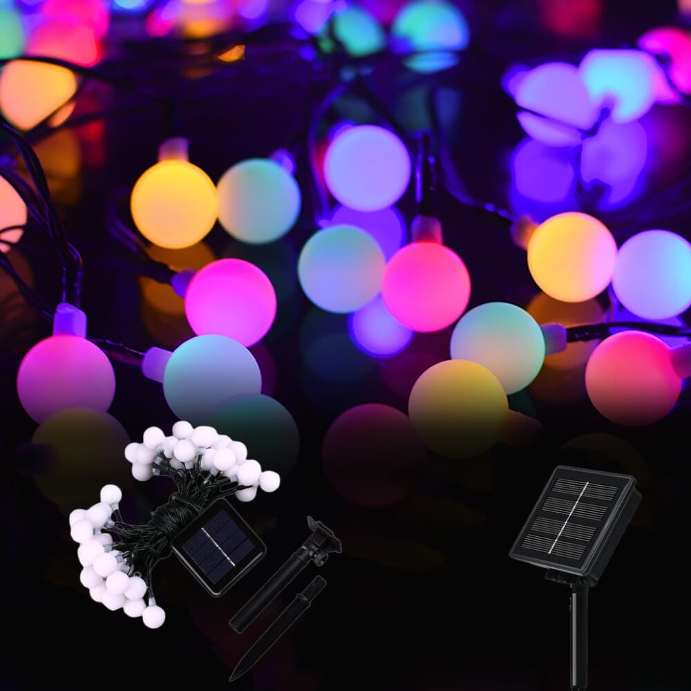 Éclairage LED solaire - Éclatant pour le jardin et la terrasse