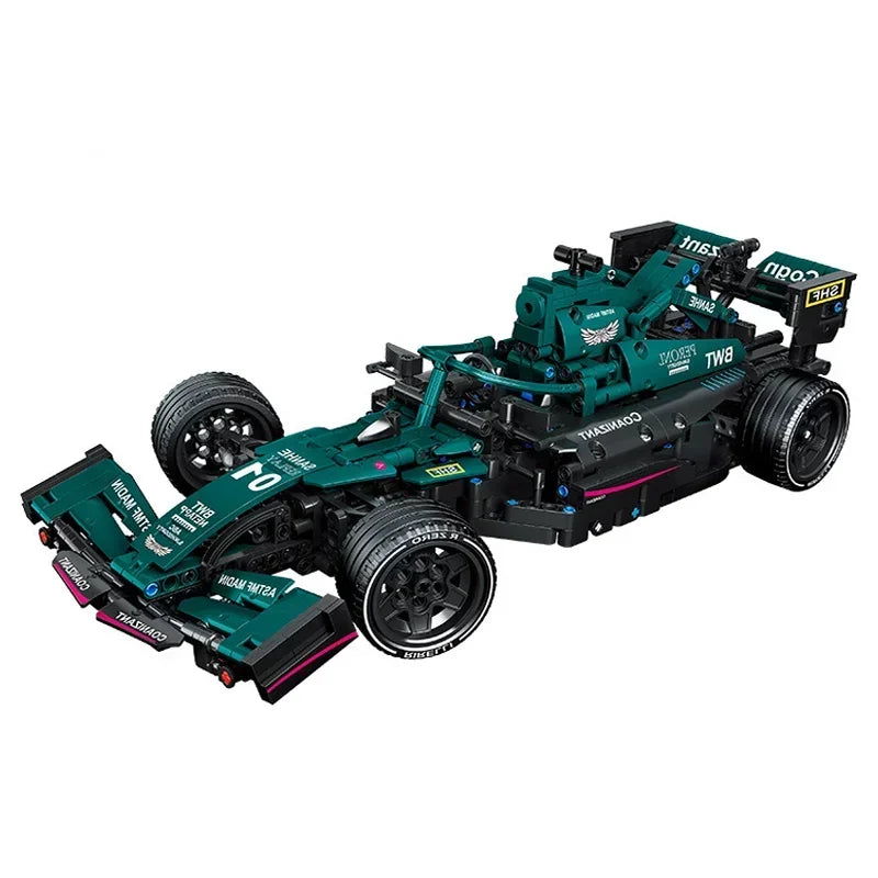 Kit de Construction de Voiture de Course - Modèle Passionnant pour les Passionnés