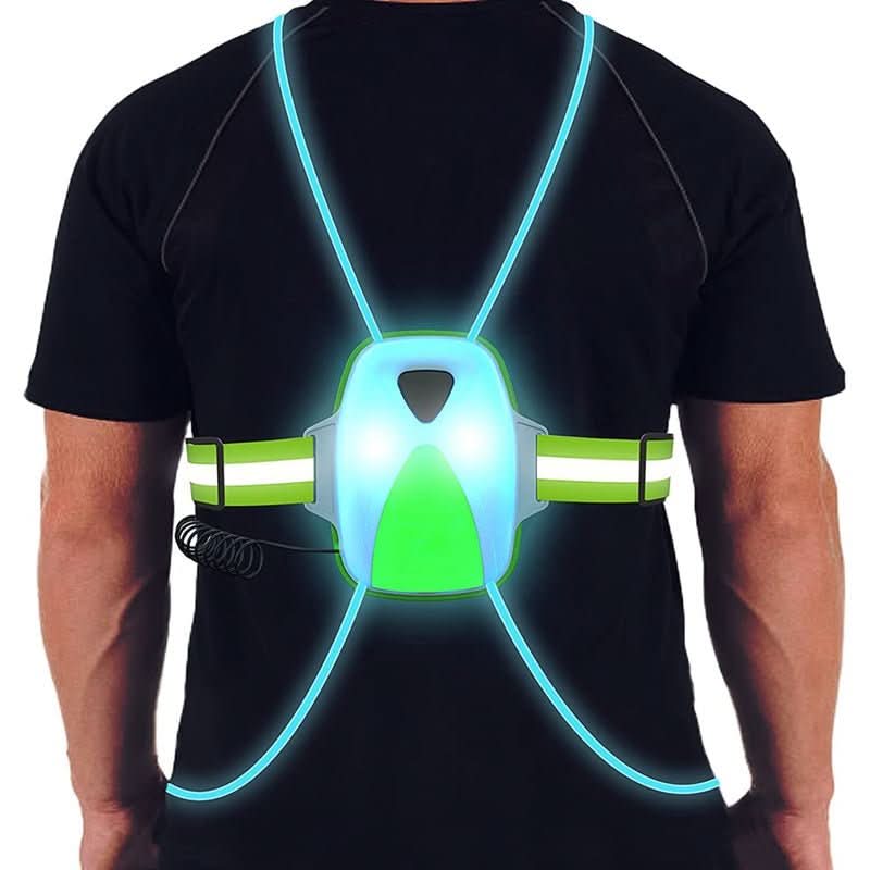 REFLECTGLOW – Gilet de sécurité LED ajustable pour une visibilité maximale