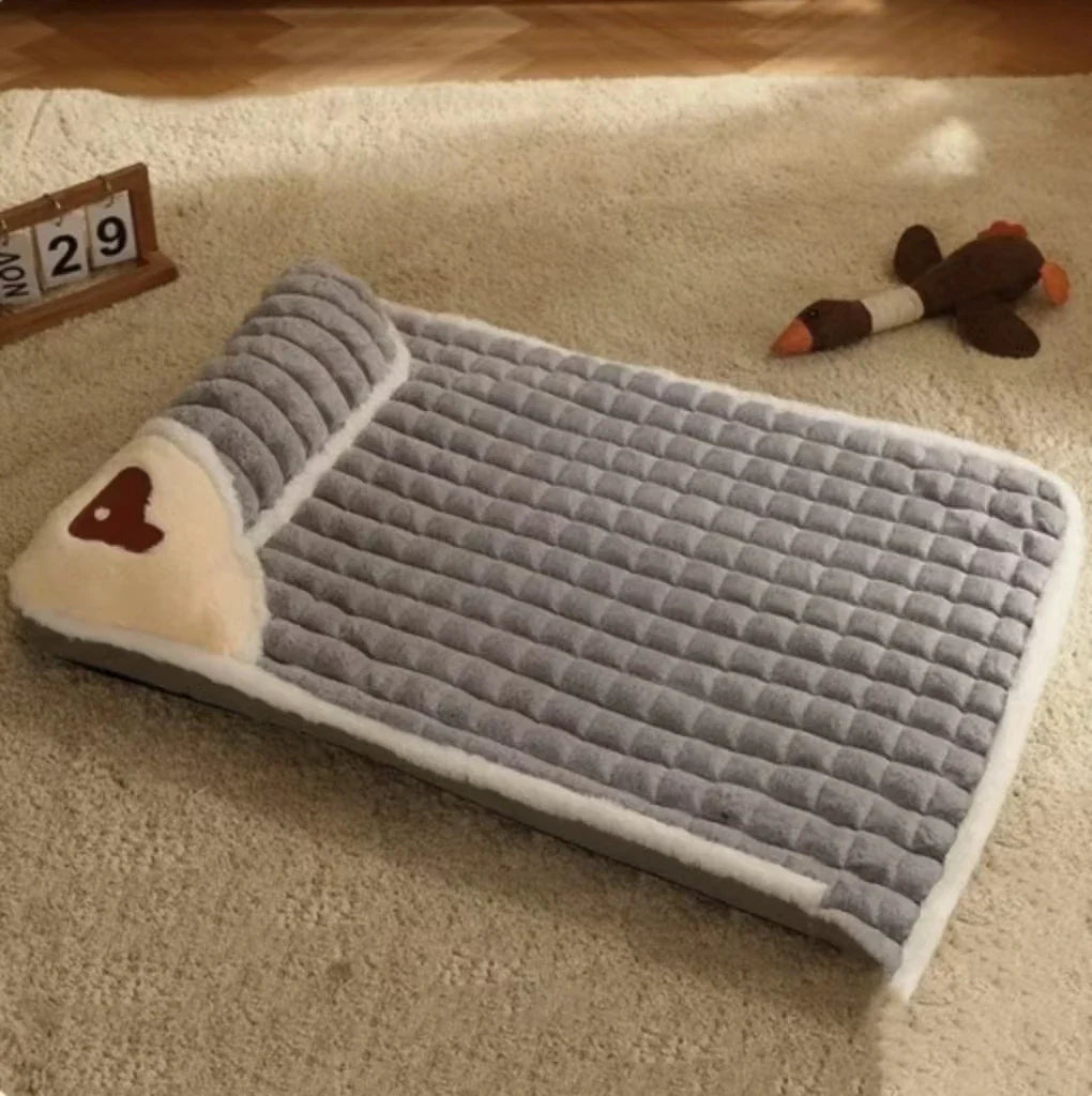 PAWSOMNIA Lit Orthopédique pour Chien | Housse Amovible & Lavable | Mousse à Mémoire | Pour Chiens & Chats