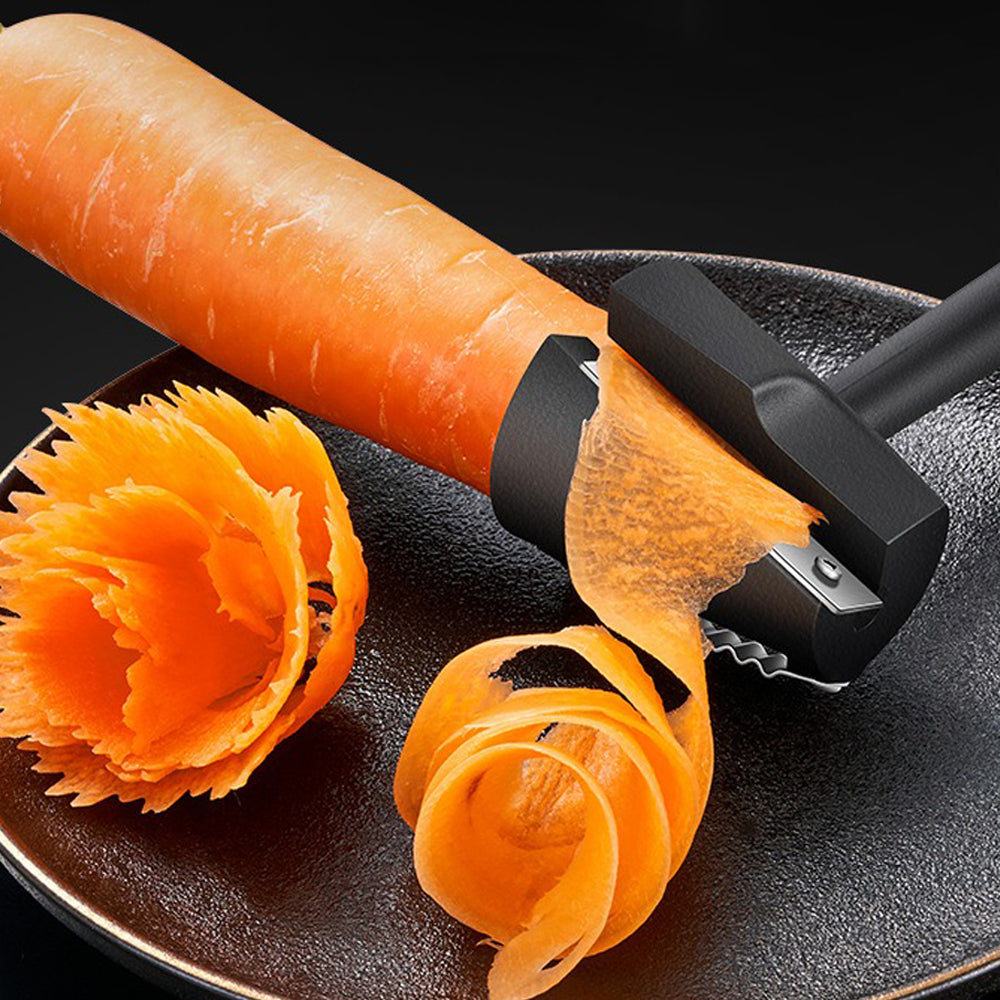 VEGGIELUXE – Éplucheur Précis pour Garnitures Élégantes et Préparation Quotidienne