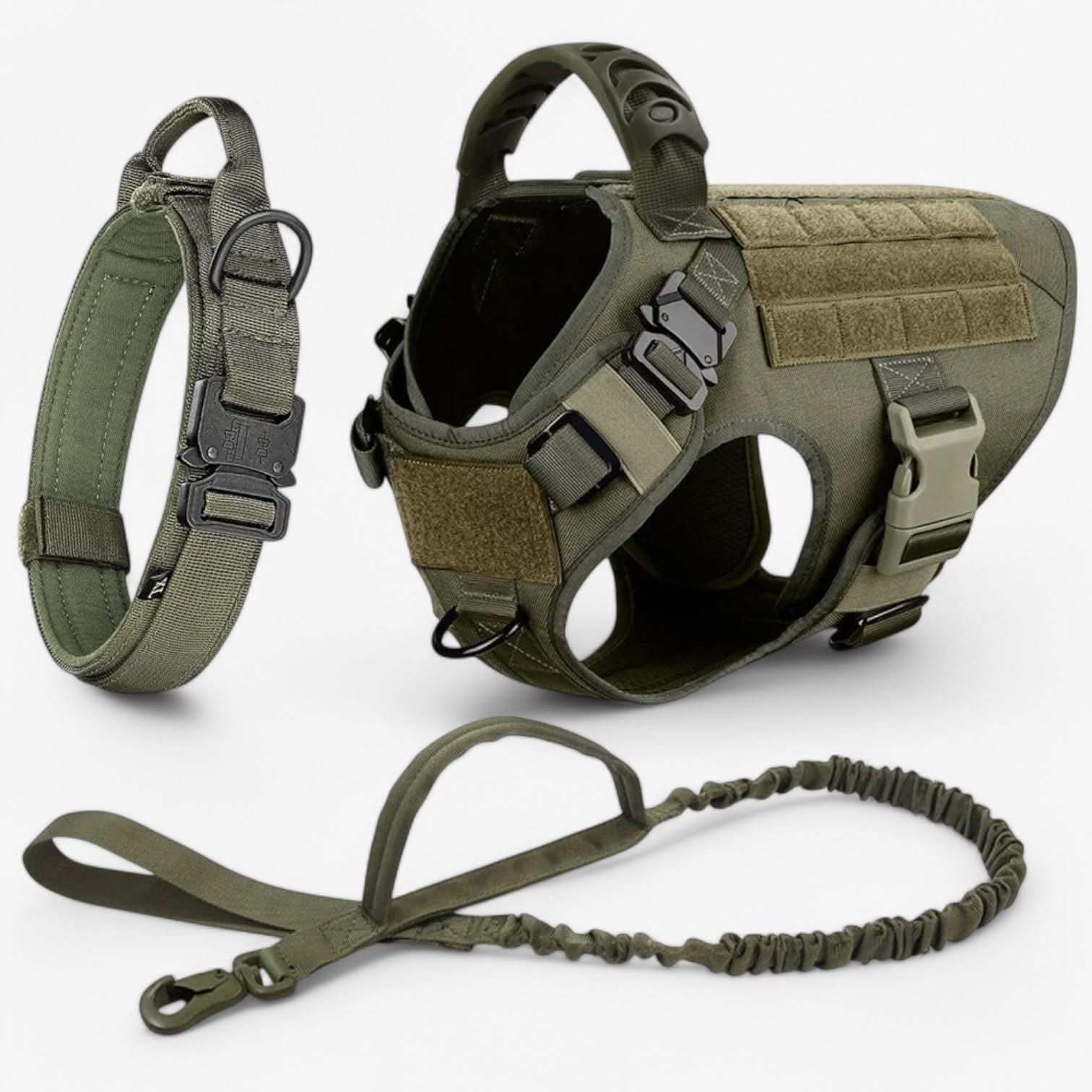 TACTICALK9 – Harnais pour chien robuste pour un contrôle et un confort maximum