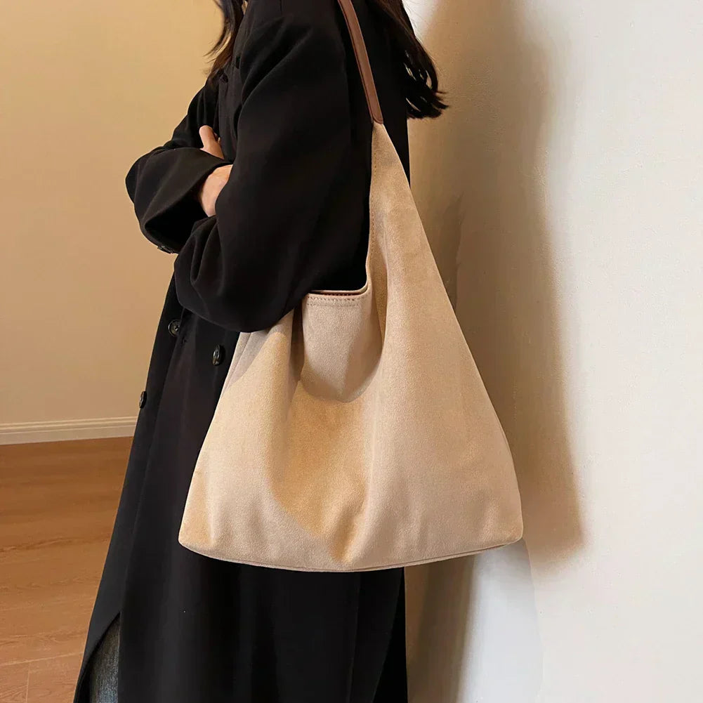 Sac Tote en Daim Naturel