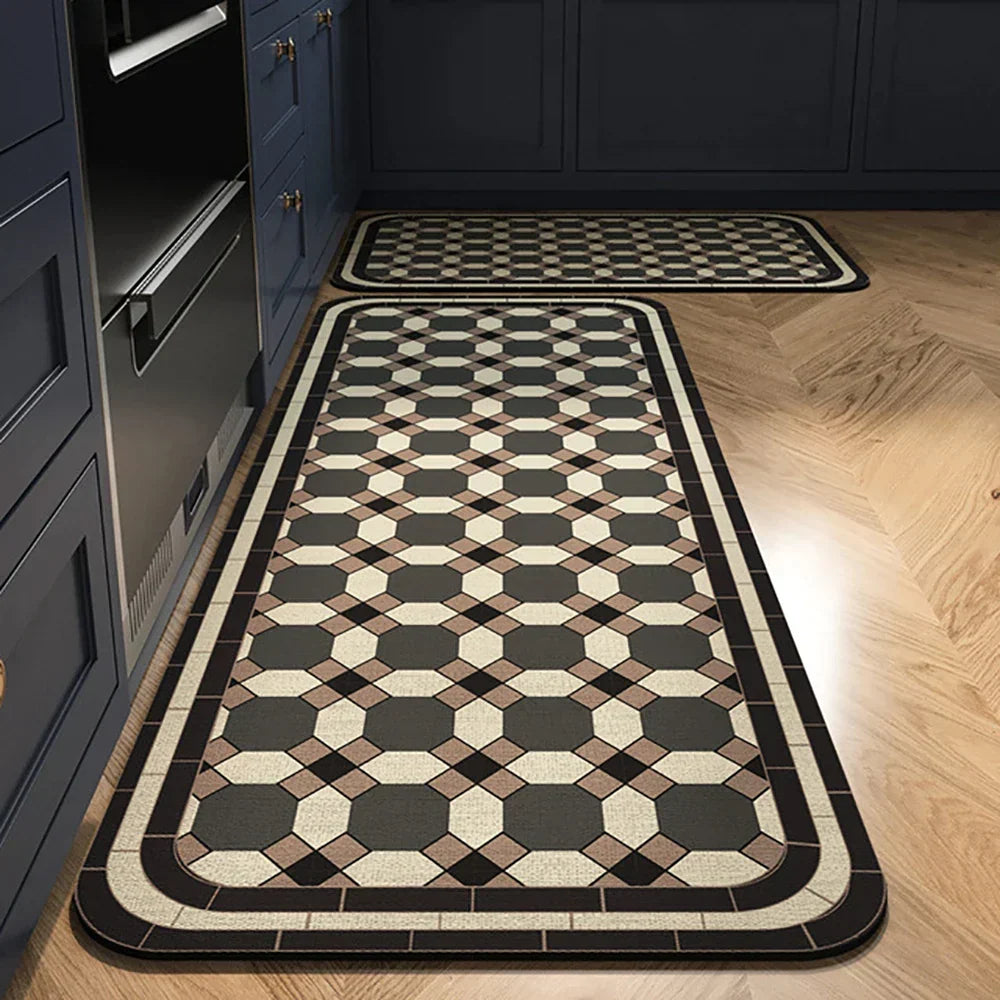 Tapis de Cuisine Antidérapant Premium