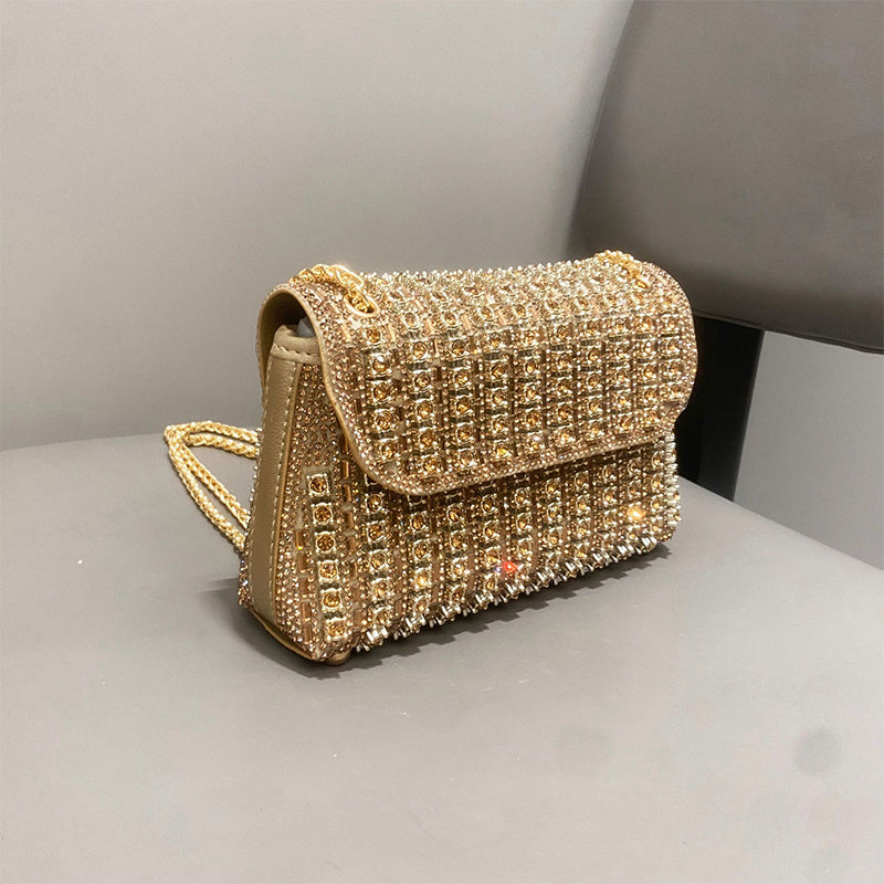 50% DE RÉDUCTION TEMPORAIRE | DazzleClutch™ | Pochette de soirée ornée de strass pour femmes