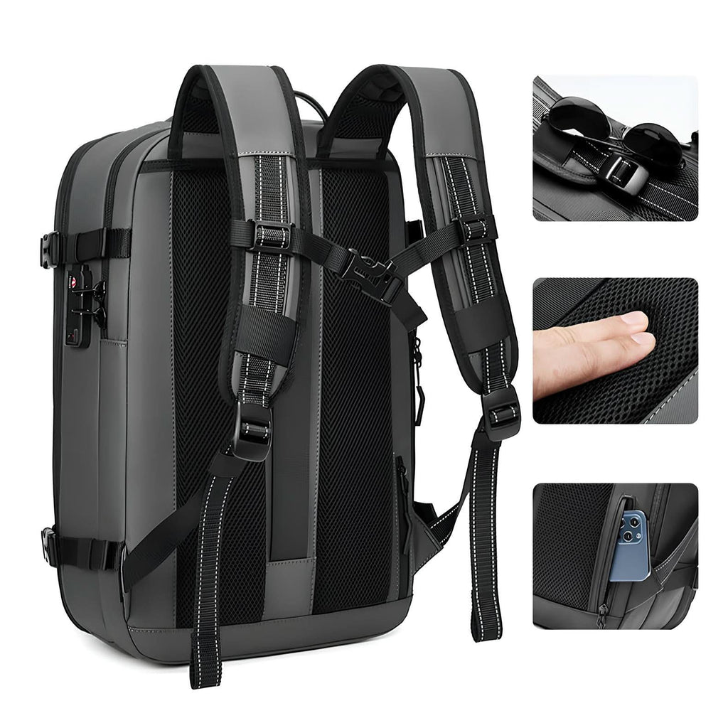 Sac à dos de voyage | Sac polyvalent pour des voyages sans tracas