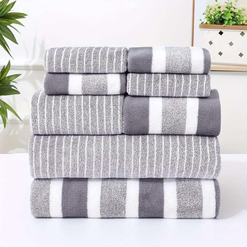 LUXUSKORALLE – Ensemble de Serviettes de Bain Ultra Douces & Absorbantes