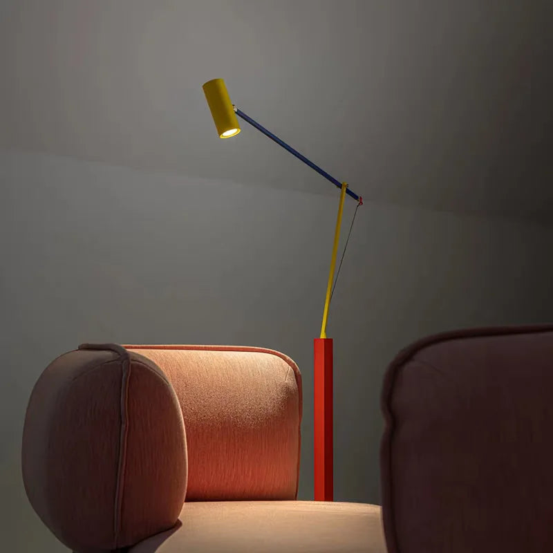 Lampe sur pied nordique réglable