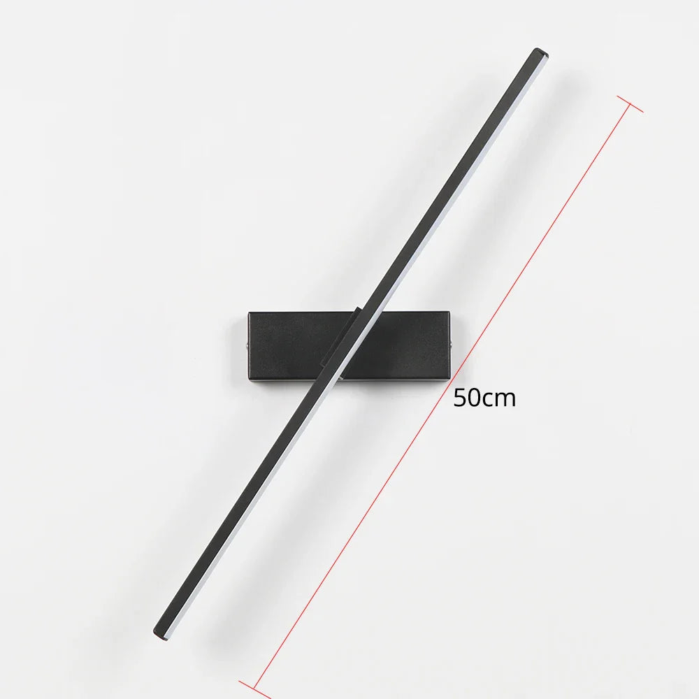AuroLite Applique LED réglable | Rotation à 330° | Design moderne pour chambre et salon | Aluminium
