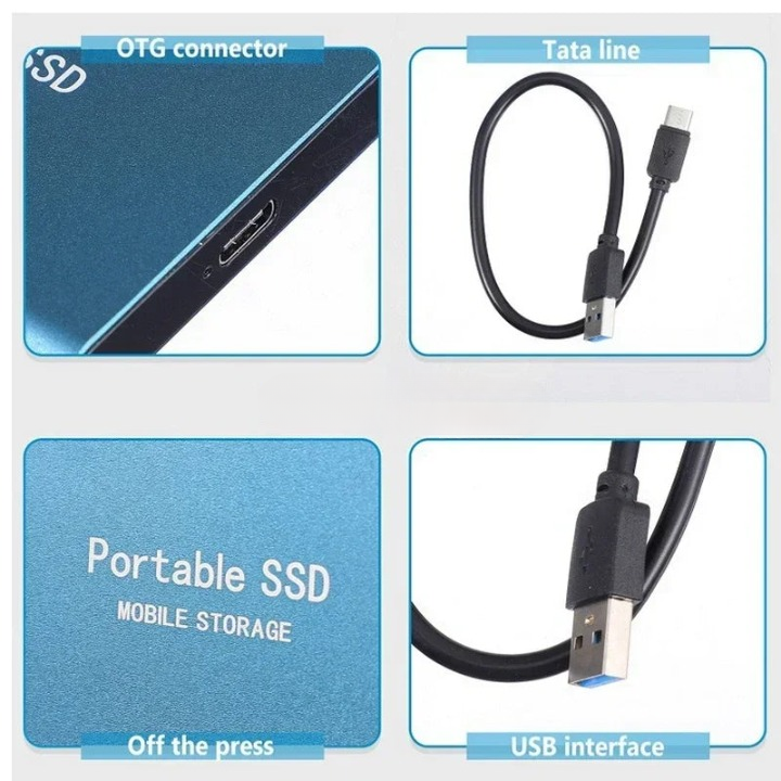 SSD externe haute performance | Stockage portable rapide et fiable