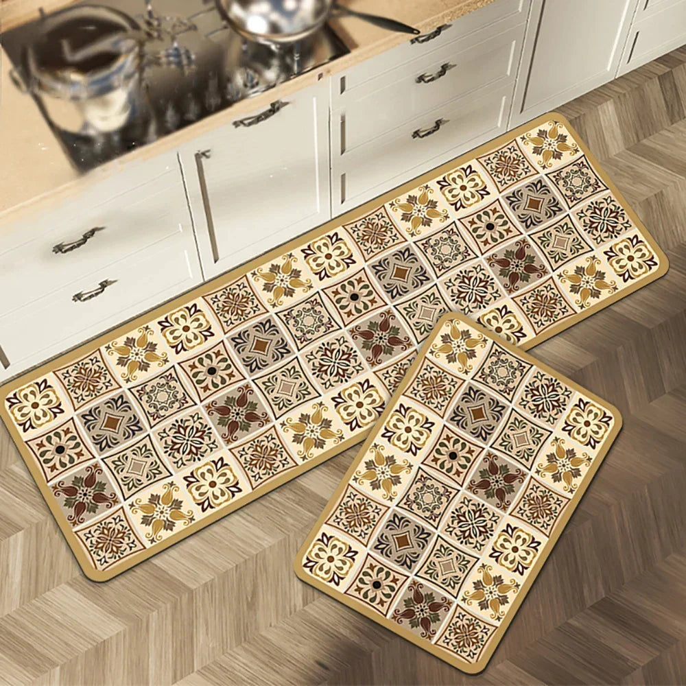 Tapis de Cuisine Antidérapant Premium