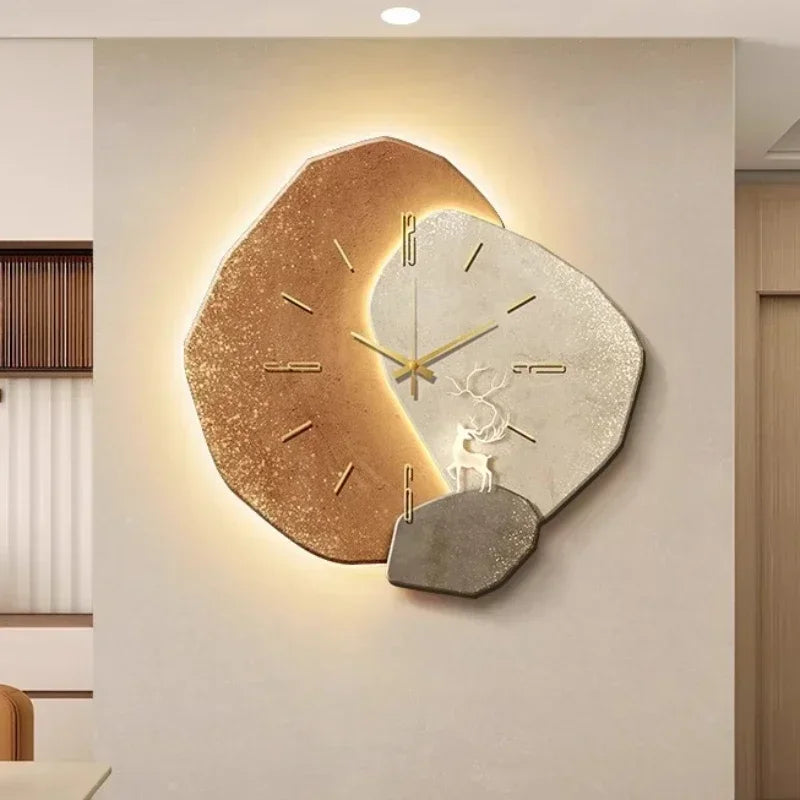 Élégance naturelle au rythme de l'horloge !
