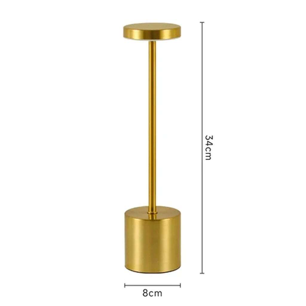 Lampe de table LED rechargeable à toucher