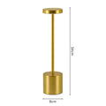 Lampe de table LED rechargeable à toucher