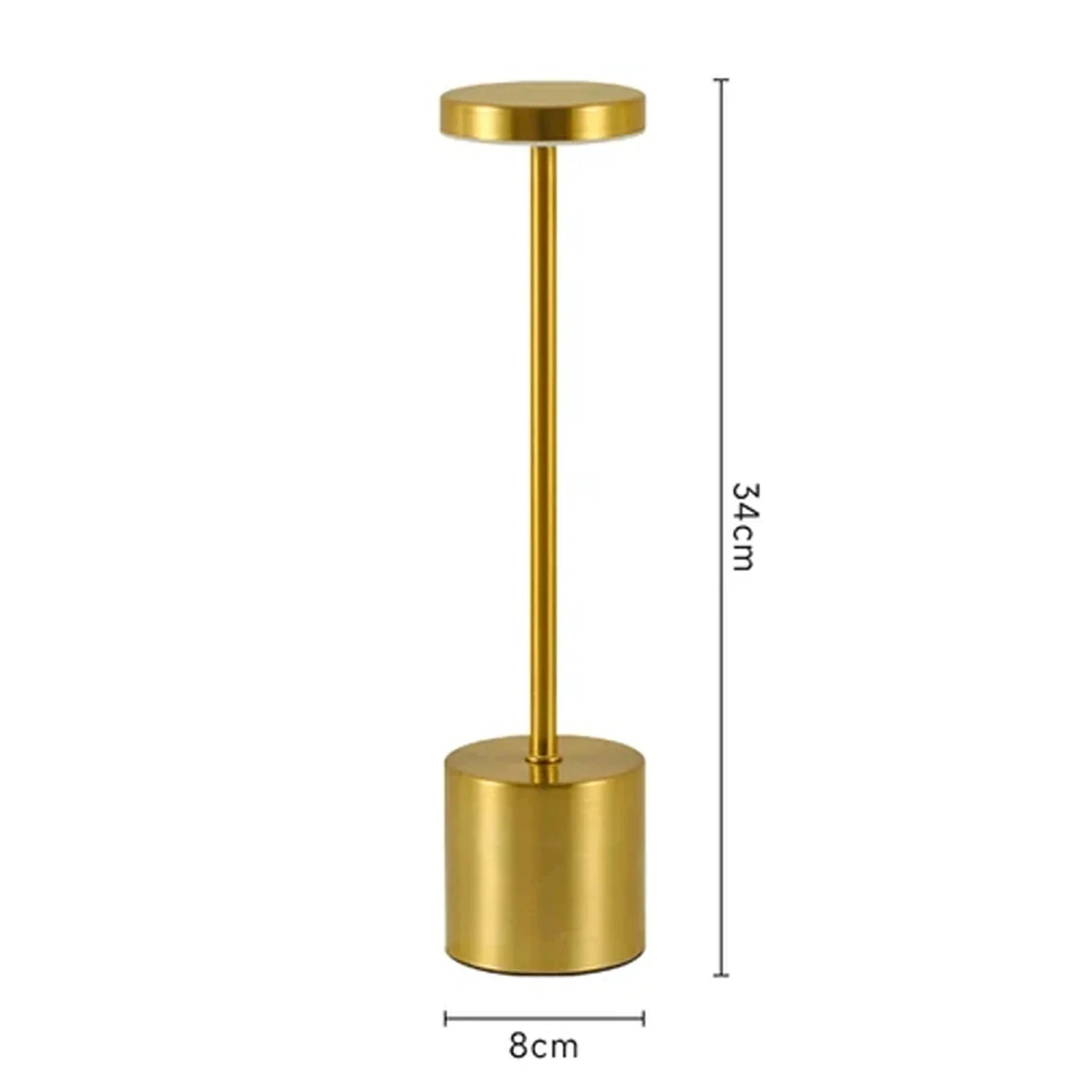 Lampe de table LED rechargeable à toucher