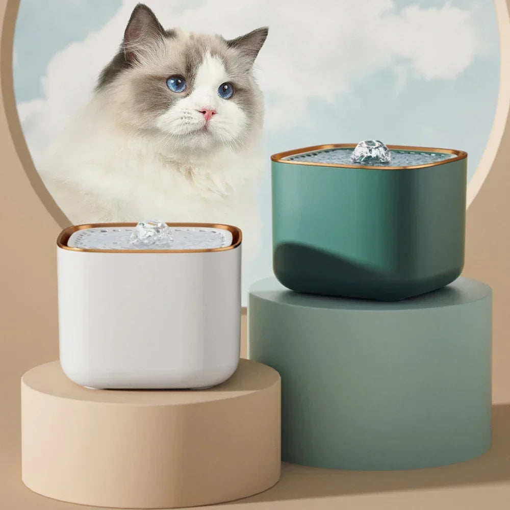 Fontaine à eau pour animaux ultra-silencieuse 3L
