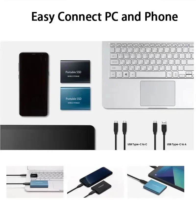 SSD 128 Go ultrarapide – Compact. Durable. Toujours prêt