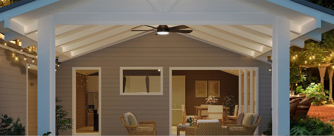 Ventilateur de plafond avec lumière