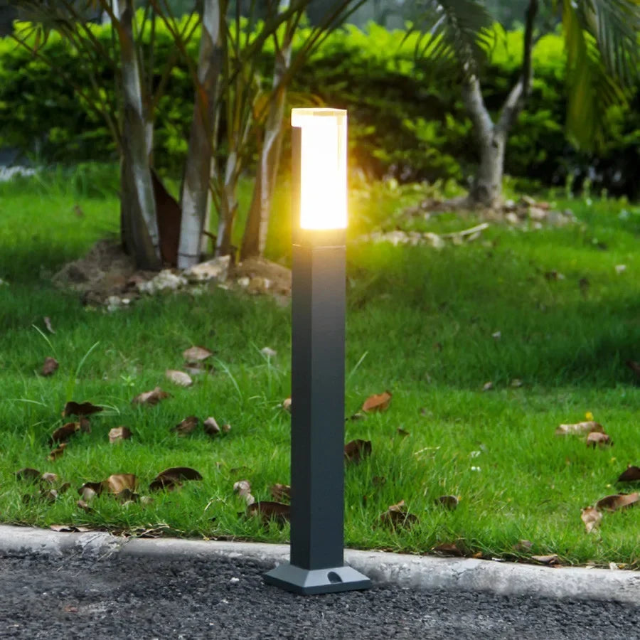 Lampe de jardin LED avec détecteur de mouvement