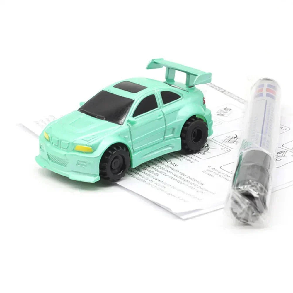 Voiture jouet pour enfants avec suivi de ligne | Jouet éducatif interactif | Créatif & sans écran