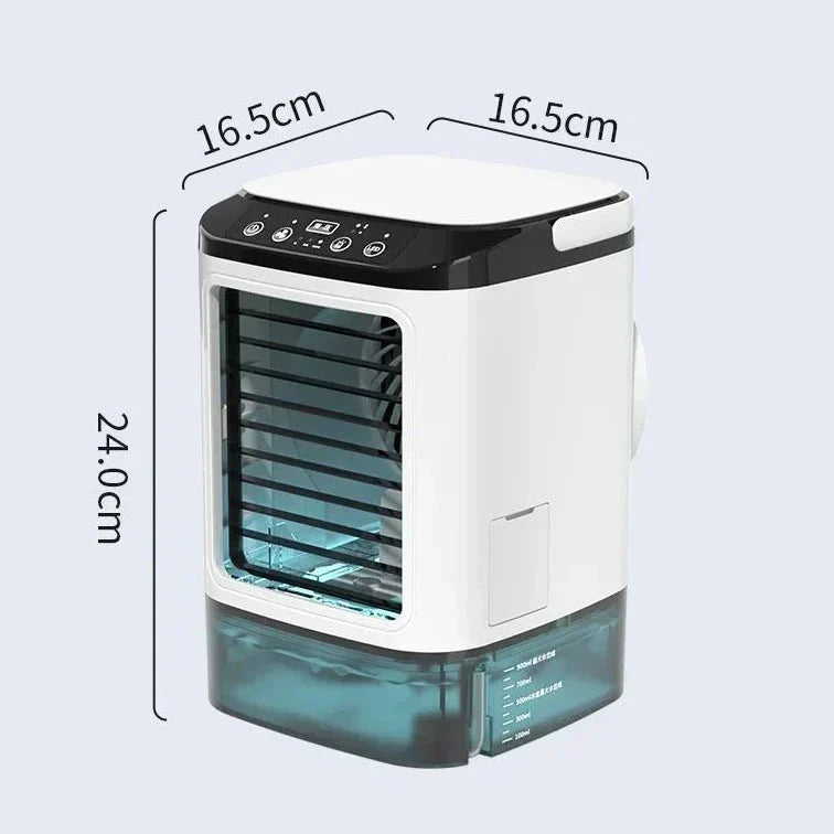 Ventilateur portable avec fonction brumisateur – spray rafraîchissant