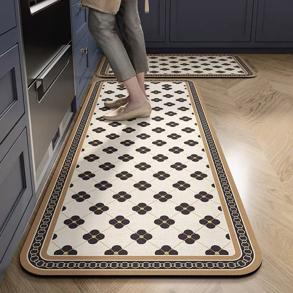 Tapis de Cuisine Antidérapant Premium